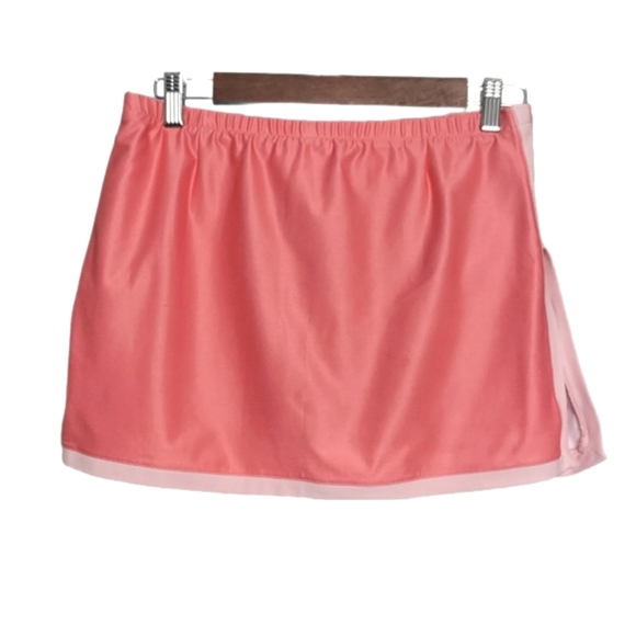 Nike Skirt Dri-Fit Flat Panel Boarder Peach Tennis / Golf - Picture 5 of 11
